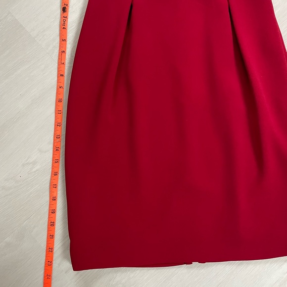 J. Crew Classic red dress, like new condition only worn once - Picture 6 of 13